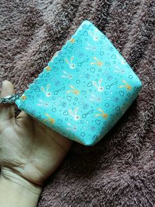 Cute Bunny Print Pouch