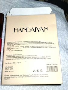 HANDAIYAN 12PCS MATTE LIQUID LIPSTICK SET