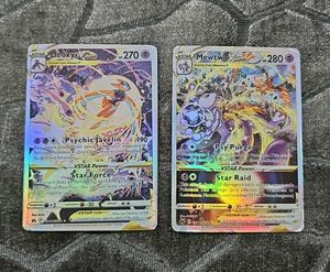 Pokemon Full Art Cards - Deoxy and Mewtwo