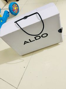 ALDO Pink Floral Ankle Strap  Stiletto Sandals