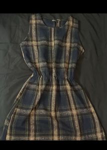 Vintage Plaid Dress
