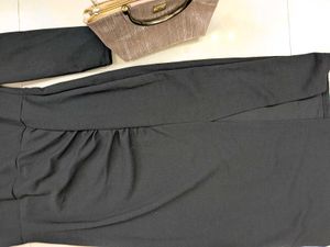 Black mini bodycon dress