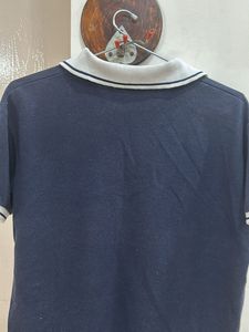 Navy Polo Shirt - HCC/Haryana Logo