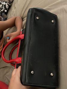 Black Colour Handbag