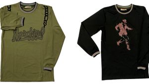 Pack Of 2 Moschino Long Sleeve T-Shirts