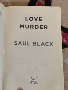 Love Murder by Saul Black Thriller Novel