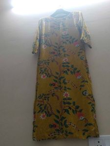 Floral Print Kurta