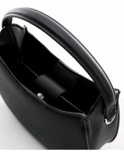 Mango Black Mini Hobo Bag