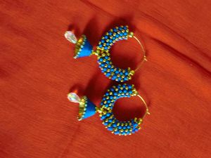 Averix Comb Wooden With Earrings