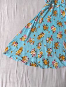 summer i turned pretty coded blue floral sundress