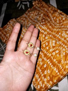 Rajsthani Print  Kurta With Freebie 🎁