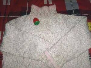 Cozy Knit Sweater with Detail