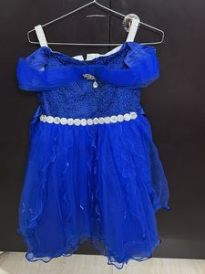 Blue Party Dress