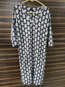 Floral Print Kurta