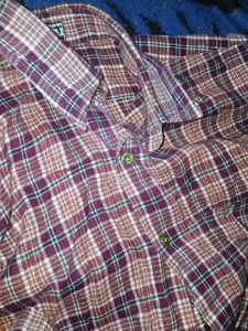 Men Check Shirt, Fit L/ Xl