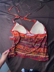 bohot Patterned Halter Top