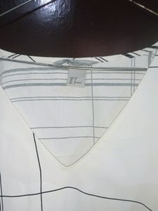 White Formal/Casual Top