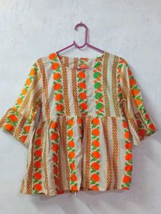 Floral Embroidered Top