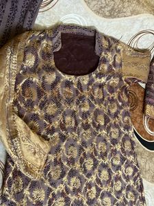 🤎Beautiful 3 Piece Bagh Print Suit🤎