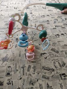 Musical Cot Mobile Crib Bed Bell Hanging