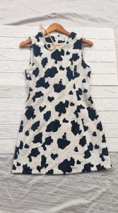 moo printed fur dress 🔥🔥