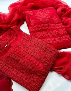 New Chikankari Kurta Set 🎀
