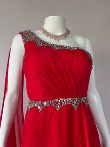 Elegant Red Gown