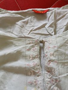 Women's W Brand Light Blue Kurti