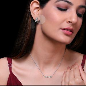 GIVA 925 SILVER LEAF SET