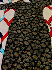 Black Printed Kurti
