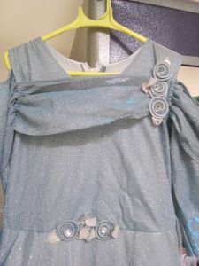 Sparkly Blue Formal Gown