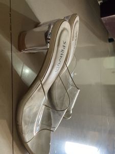 Spring Girl Clear Heel Slides