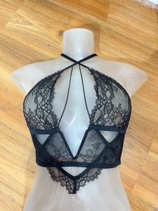 Sexy Halter Neck Corset Top 🤌🏻😭