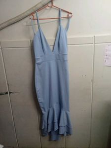sky blue bodycupid dress