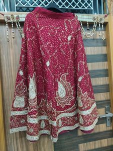 Zardossi Work Handwork Lengha