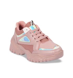 Pink Perfect Heeled Sneakers!