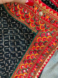 Elegant Black  net Saree