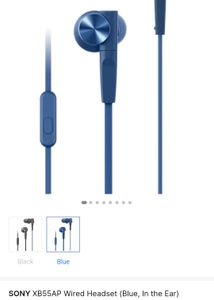 Sony MDR-XB55AP Premium Wired Headphones | Used