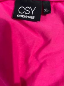 Pink Crop Top