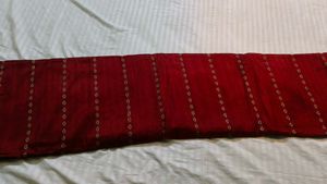 Elegant Red &amp; Gold Saree