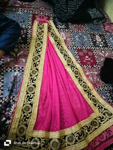 Beautiful Designed Rose Pink Colour Lehnga Set