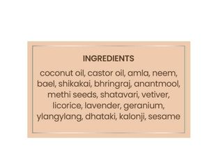 Castor Coconut Dasabuti Hair Oil