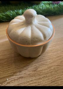 Speckled Ceramic Bowl with Lid