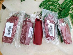 Cherry 🍒 Lipstick Holder Keychains