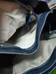 Totally New Ribbon With 4 Chains Bag