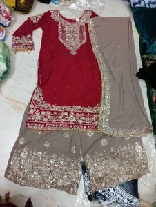 Elegant Embroidered Salwar Suit
