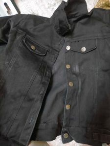 Stylish Black Denim Jacket