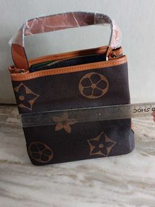 Brown Handbag🆕+ Sling Belt imported
