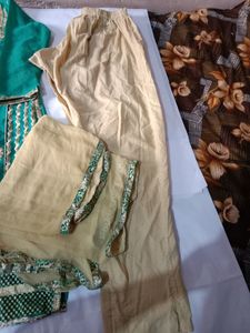 Suite With Pant And Dupatta
