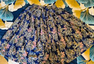 Indo- Western Floral Skirt